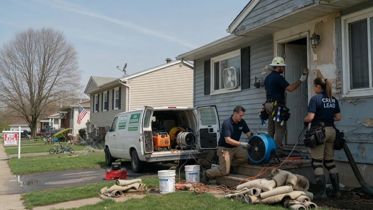 Flood Cleanup in Mogadore, OH near me