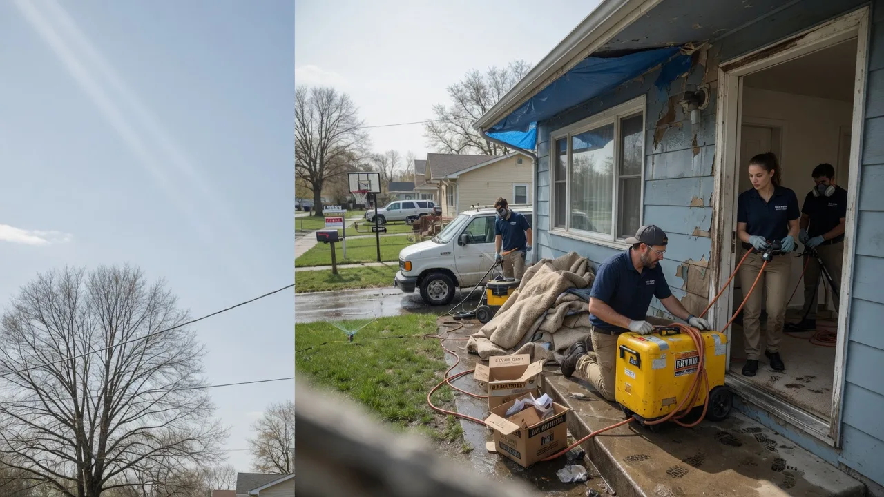 Basement Flood Cleanup in Mogadore, OH near me